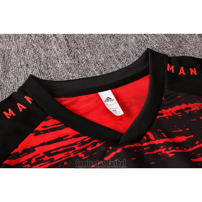 Chandal del Manchester United Manga Corta 2020-2021 Rojo